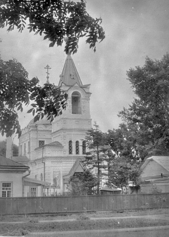 Старый Покровский храм (фото сторой половины XX в.)